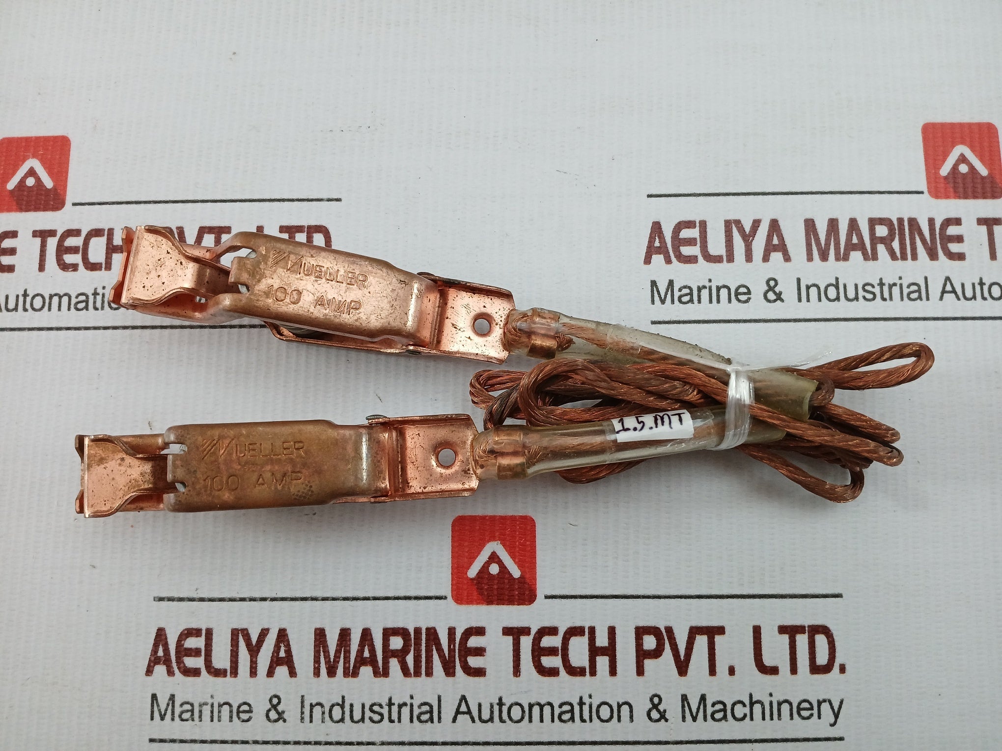Amp Copper Clip 1.5 Meter 100 By Muller
