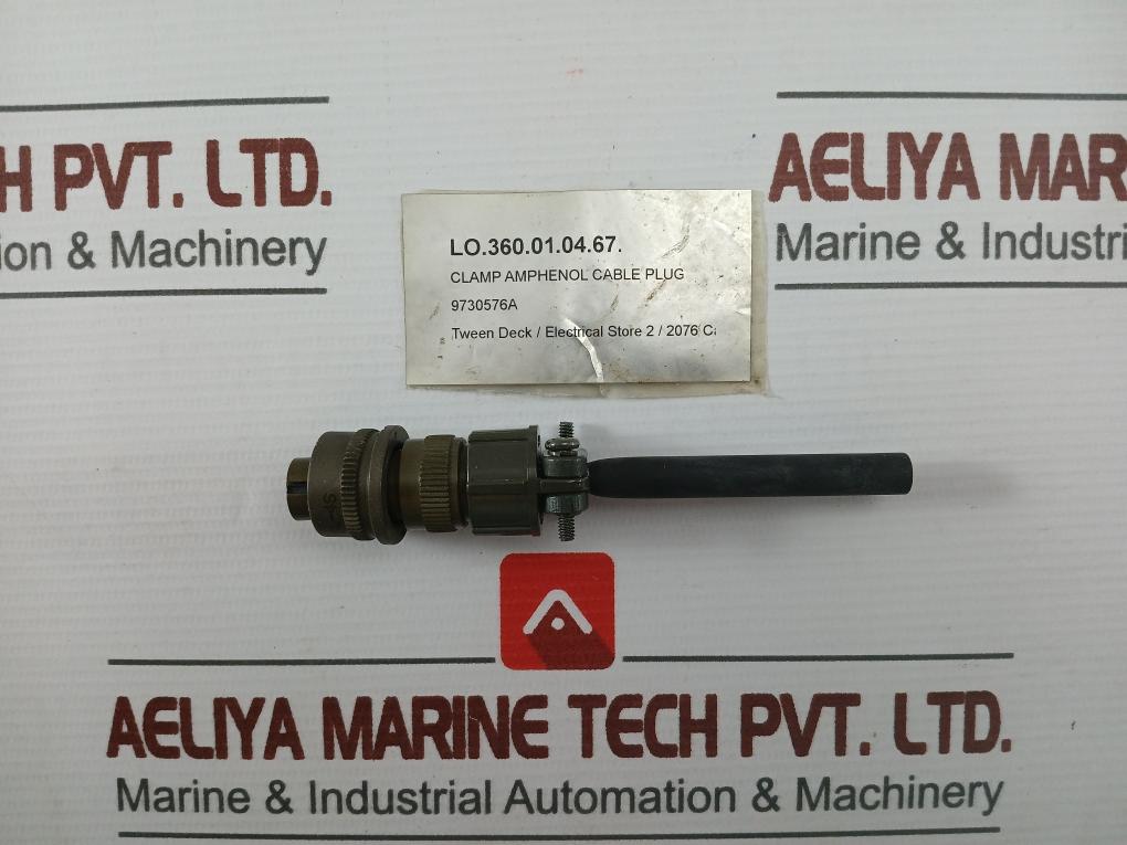 Amphenol Circular Cable Plug Connector Ms 3106A 10Sl-4S