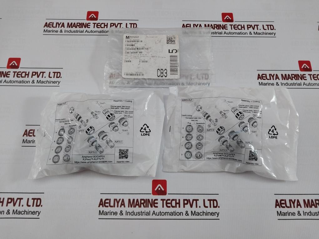 Rjftv6mg Amphenol Socapex Connector Plug - New