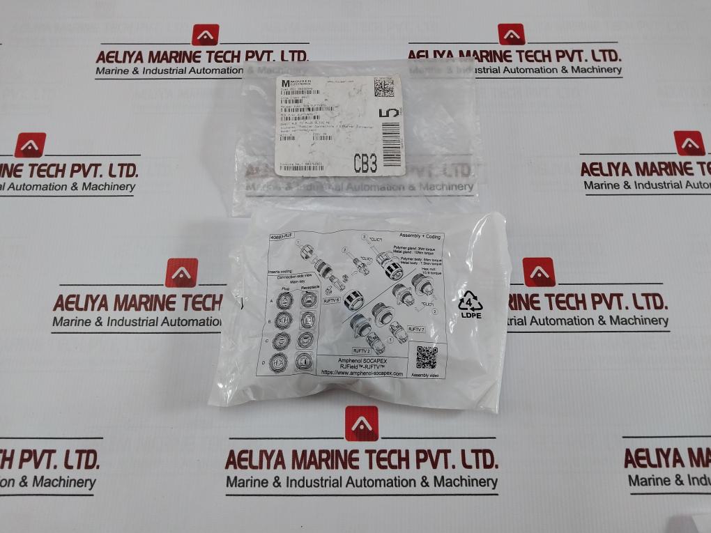 Rjftv6mg Amphenol Socapex Connector Plug - New