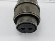 Amphenol Ignitor Cable Connector Ms3106A18-3S 0348