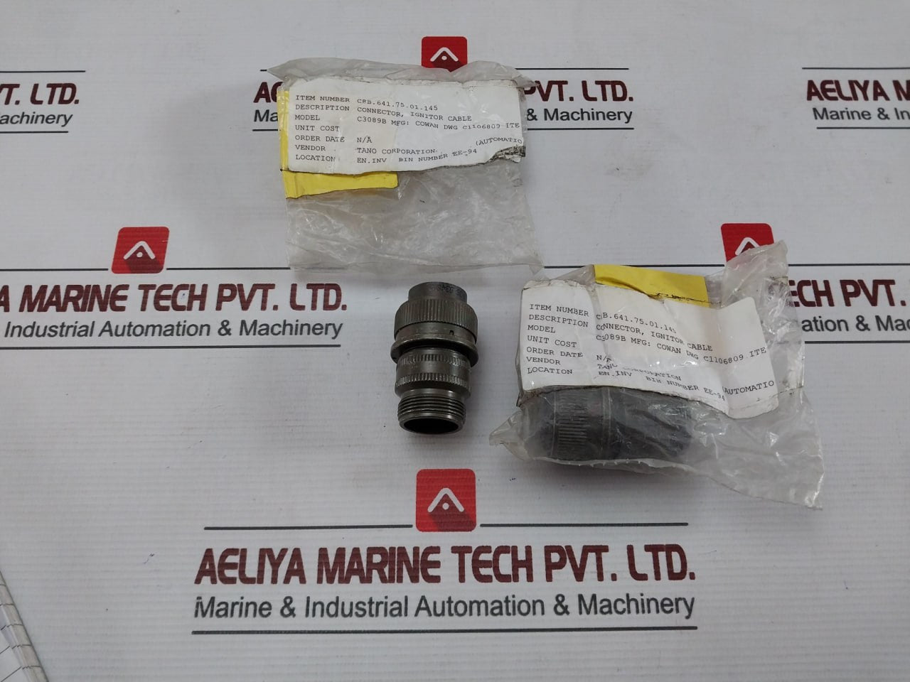 Amphenol Ignitor Cable Connector Ms3106A18-3S 0348