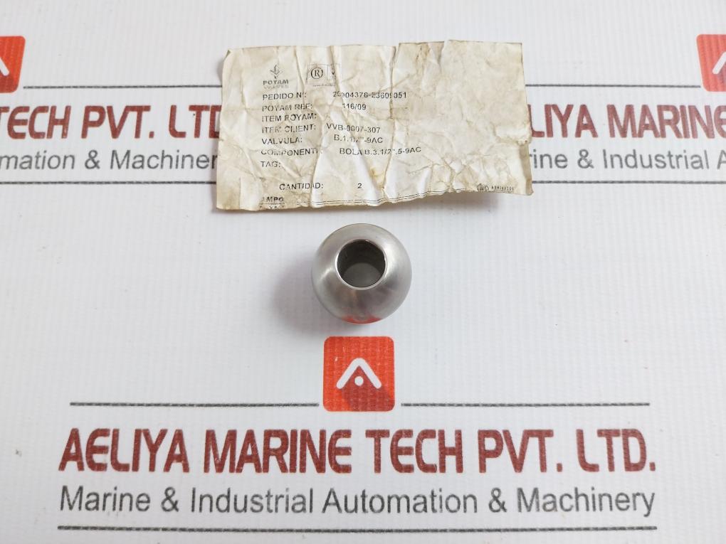 Ampo Valve Ball Steel 116/09 Poyam In New