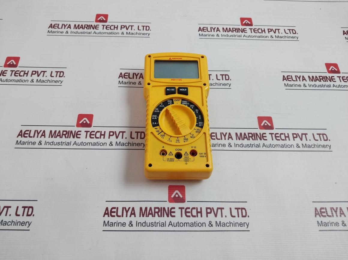 Amprobe Hd110C Heavy-duty Digital Multimeter 2Ma/20Ma/200Ma 2V/20V/200V