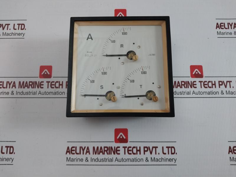Analog Ammeter F14t 0-1200a Frer