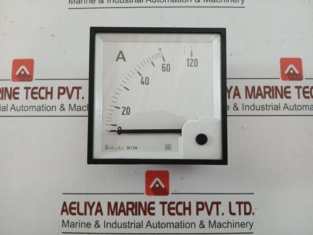 Analog Ampere Meter Brand IN IME 0-60/120 A - 190 Gm