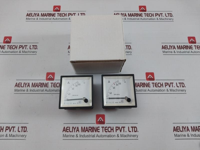 Analog Panel Ammeter 0-100/500 A By Saci - 140 Gm