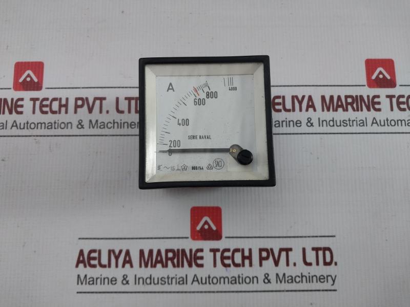 Analog Panel Ammeter By Saci 0-800/4000 A