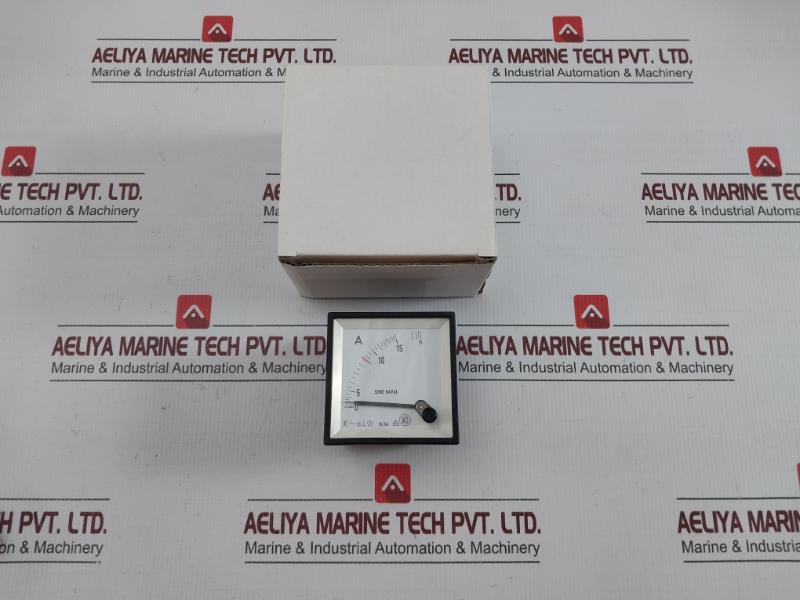 Analog Panel Ammeter In 150 Gm 0-15/75 A By Saci