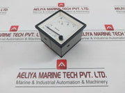 Analog Panel Ammeter In 150 Gm 0-15/75 A By Saci