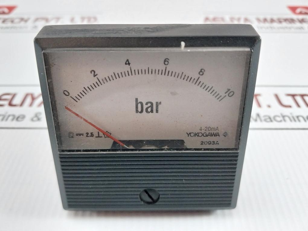 Analog Panel Meter 0 To 10 Bar 2093a Brand Yokogawa