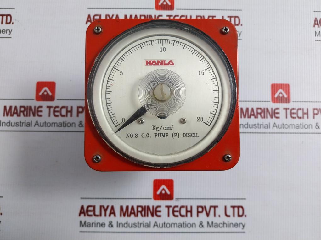 Analog Pressure Meter 0-20 Kg/Cm2 By Hanla