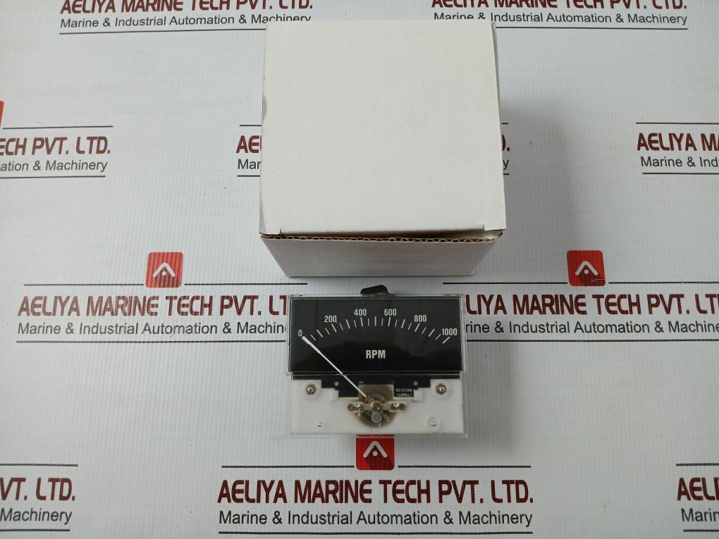 Analog Rpm Meter 0-1000 By Sifam