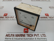 Analog Voltmeter 0-300 V Ea19 By Lumel