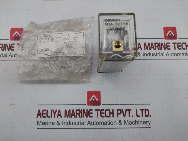 Annuciator Relay Unit Omron 24vdc Part No Mya-Dmte1l