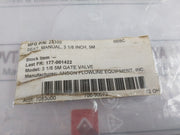 Anson 23350 Gate Valve Manual Seat 3 1/8 Inch, 5M