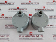 Appleton Grlb50 Explosion Proof Conduit Outlet Box 1/2