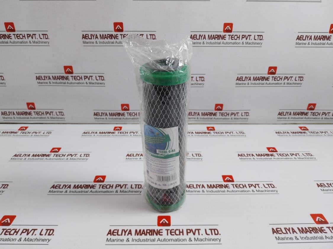 Aqua Filter Xp-fccbl-g-ab-1 Block Carbon Cartridge With Antimicrobial Agent