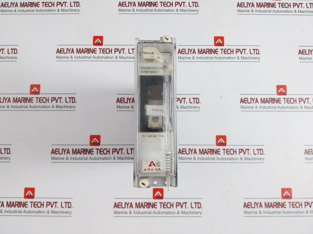 Areva Auxiliary Relay Mvaam11b1cj1015a