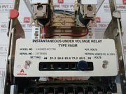 Areva Vagm22Af171G Instantaneous Under Voltage Relay 110V Ac 50Hz Mzg 0072-003A