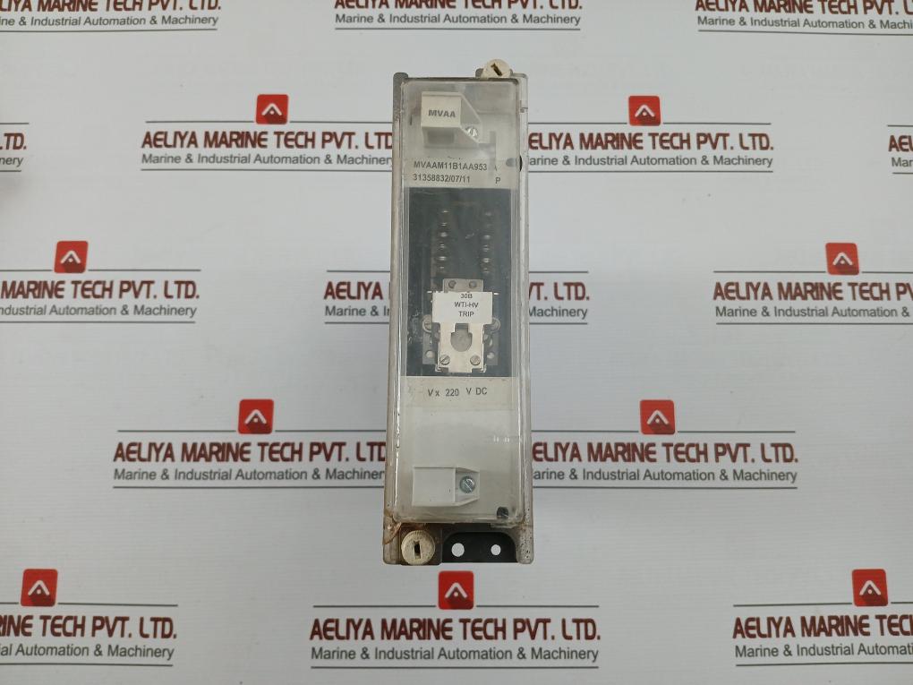 Areva Mvaam11B1Aa9531A Auxiliary Relay Used