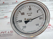 Armatherm En13190 Thermometer 316L Stainless Steel 200-0-100 °C