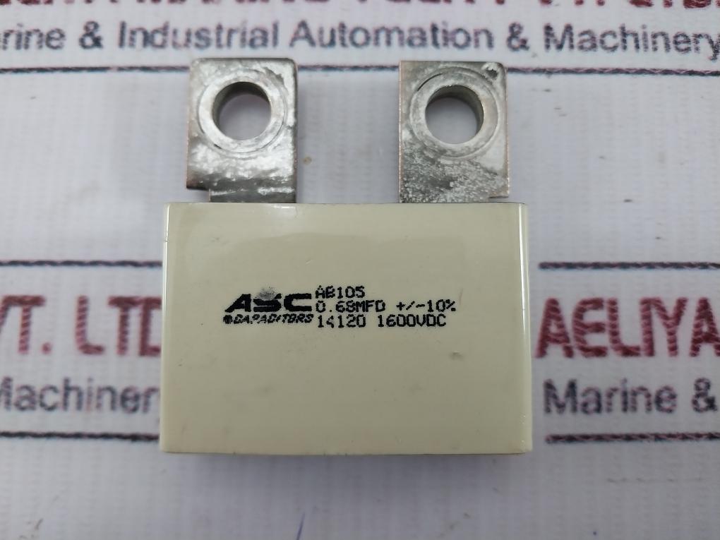 Asc Ab105 Capacitor 1600Vdc 14120 0.68Mfd