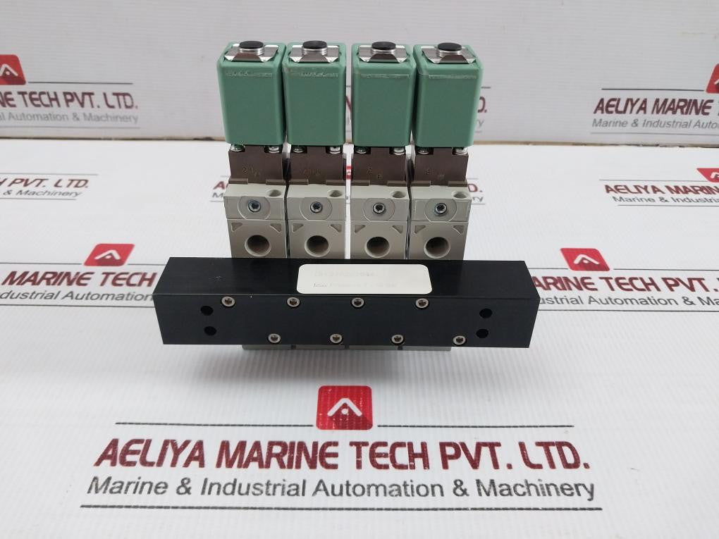 Asco-400127-181-Directional-Control-Solenoid-Valve-Manifold-Assembly-Dh-27820204-1