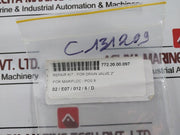 Asco C131209 Teflon & Gasket Repair Kit For Drain Valve 2 Inch 772.20.00.097