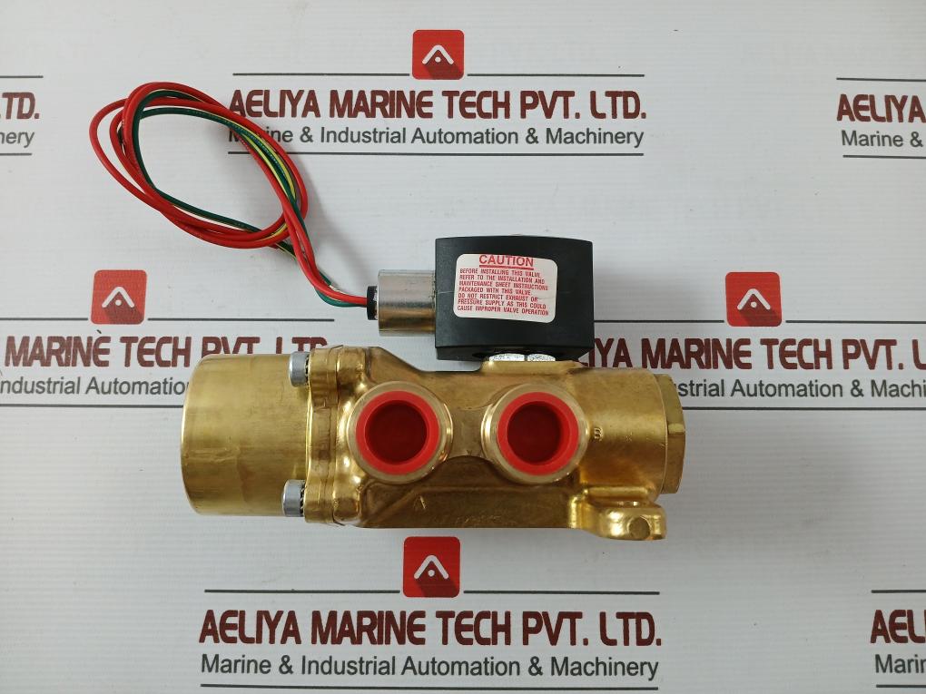 Asco Ef8344G074 4-way Piston/Poppet Solenoid Valve Ef8003G1 10.1W