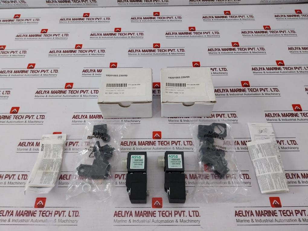 Asco Numatics 19201003 Solenoid Valves Subbase Mounting 230V 50Hz