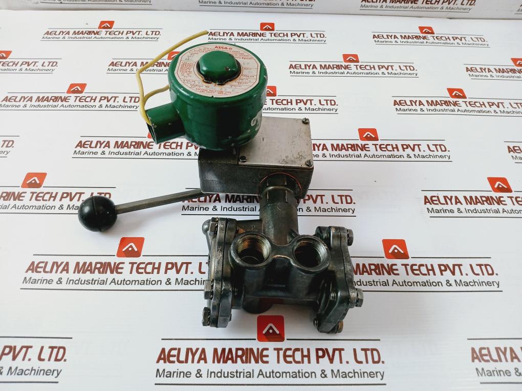 Ascoval Hfx8309-42F Explosion-proof Solenoid Valve 24Vdc 1/2" Air/Gas/Water
