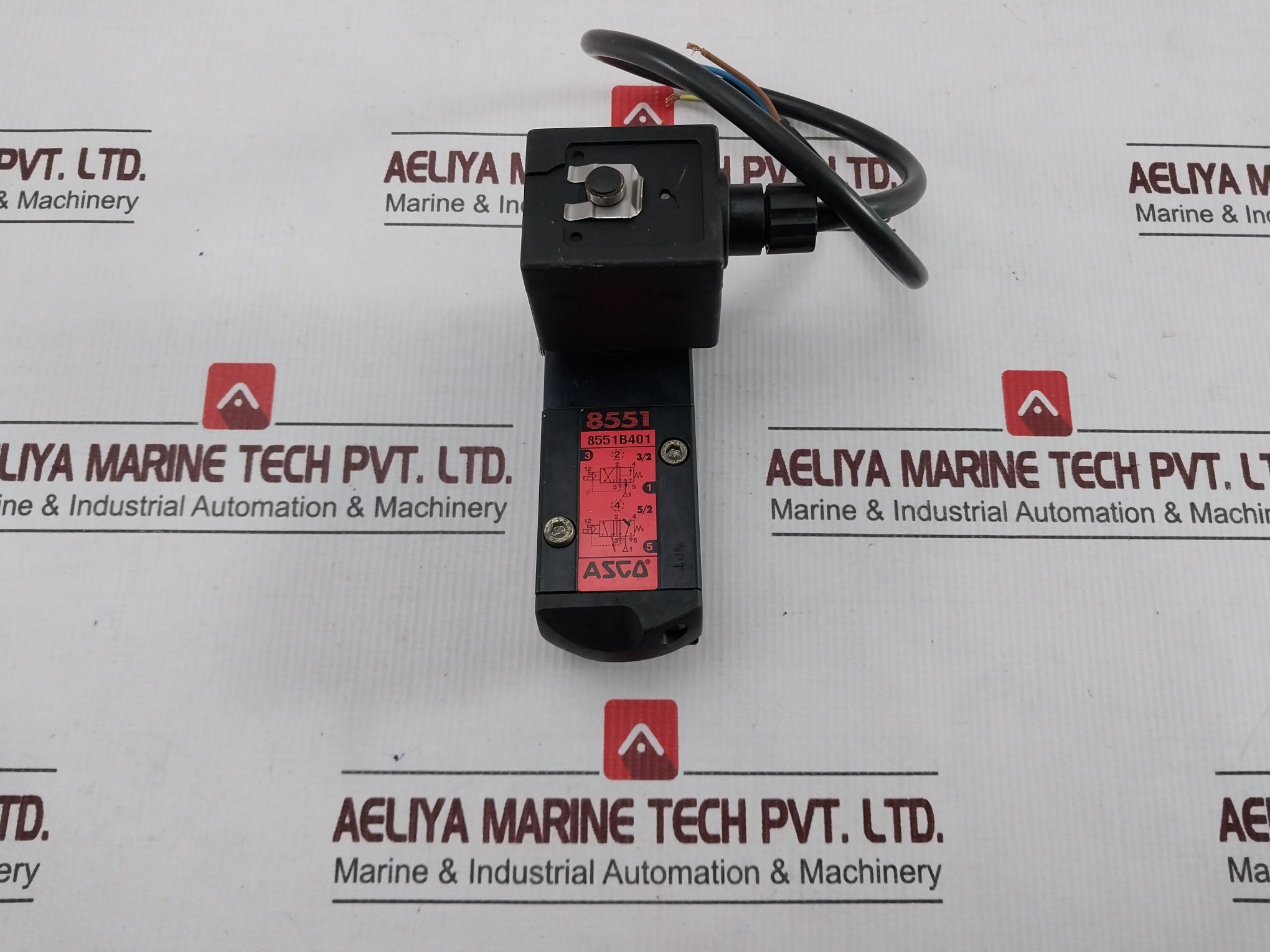 Ascoval 8551B401 Spool-type Solenoid Valve Pva8551B301 134306-001-a