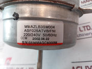 Asf025Atvb/Fni Air Conditioning Motor 220/240V 