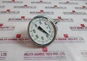 Ashcroft 50-ei-60-l-025-50/400F-xnh Bimetal Thermometer 5” 50 To 400°F 