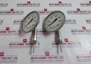 Ashcroft 50-ei-60-l-025-50/400F-xnh Bimetal Thermometer 5” 50 To 400°F 