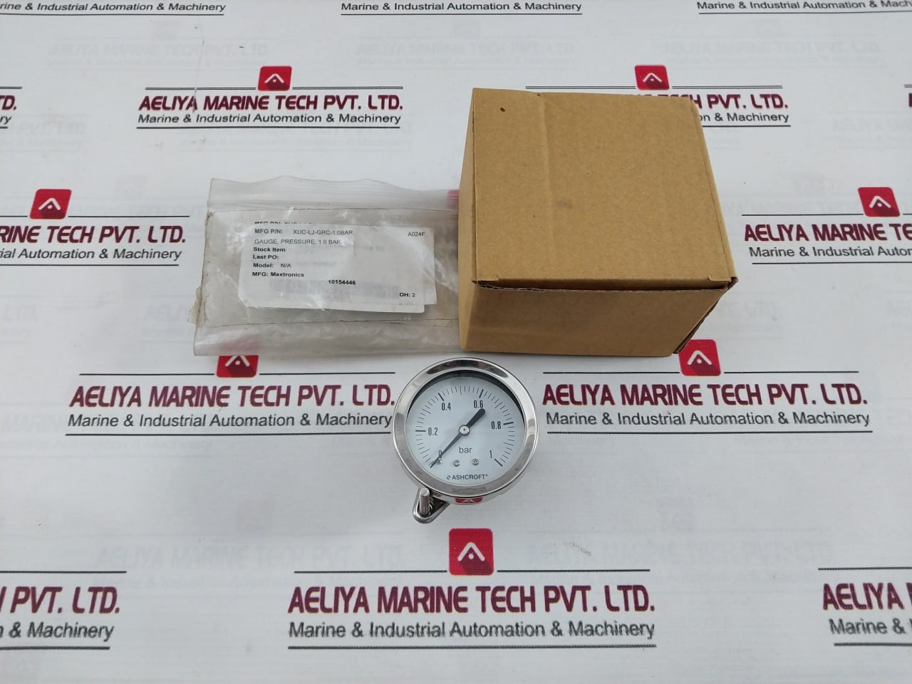 Ashcroft 0-1 Bar Pressure Gauge Xuc-lj-grc-1.0Bar A024F