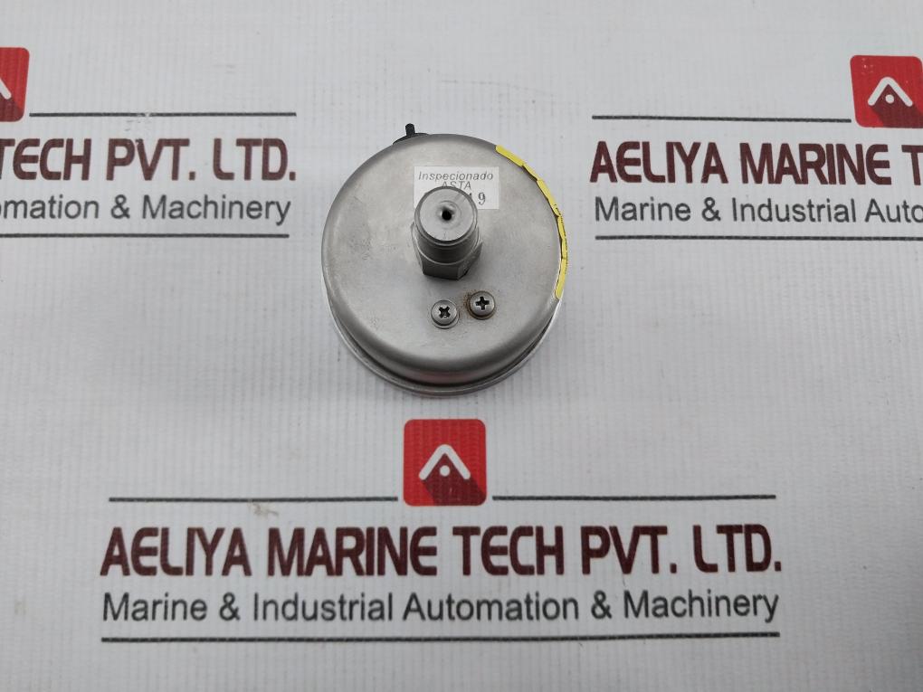 Asta Nbr 14105.1 Pressure Gauge Diameter 1/4 Pol Use Bop Tube 0-100 Psi
