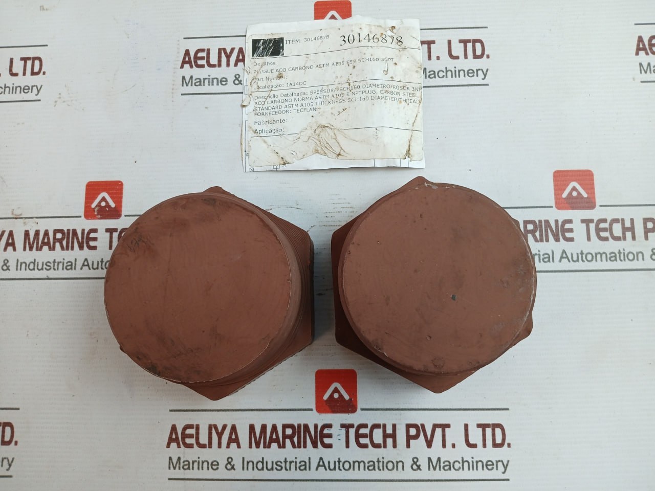 Astm A105 Esp Sch160 3 Npt Carbon Steel Plug 30146878