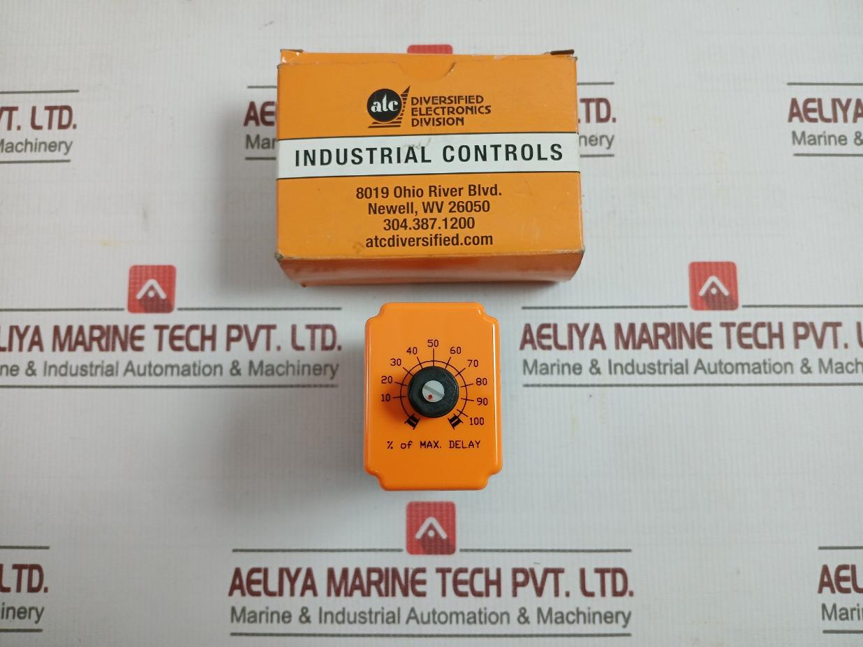 Atc Tuc-120-ala-030 Industrial Control Time Delay Relay 120 Vac/Dc