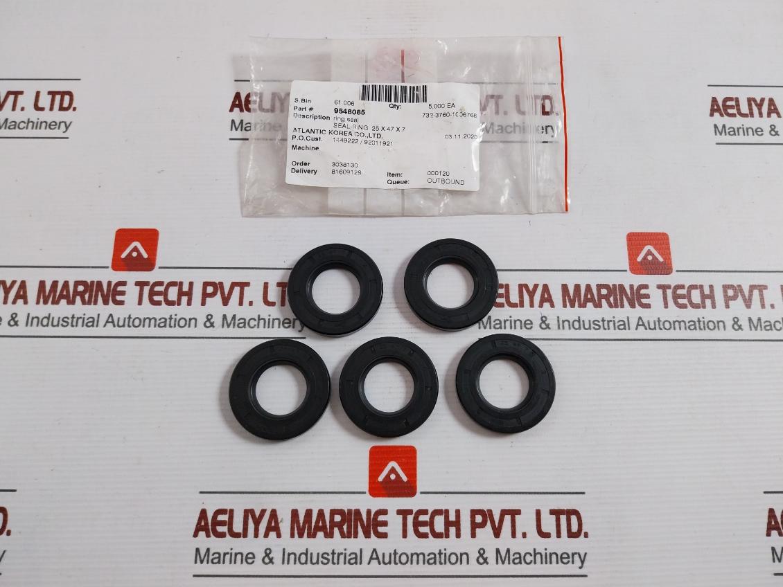 Atlantic 9548085 Ring Seal 25 X 47 X 7