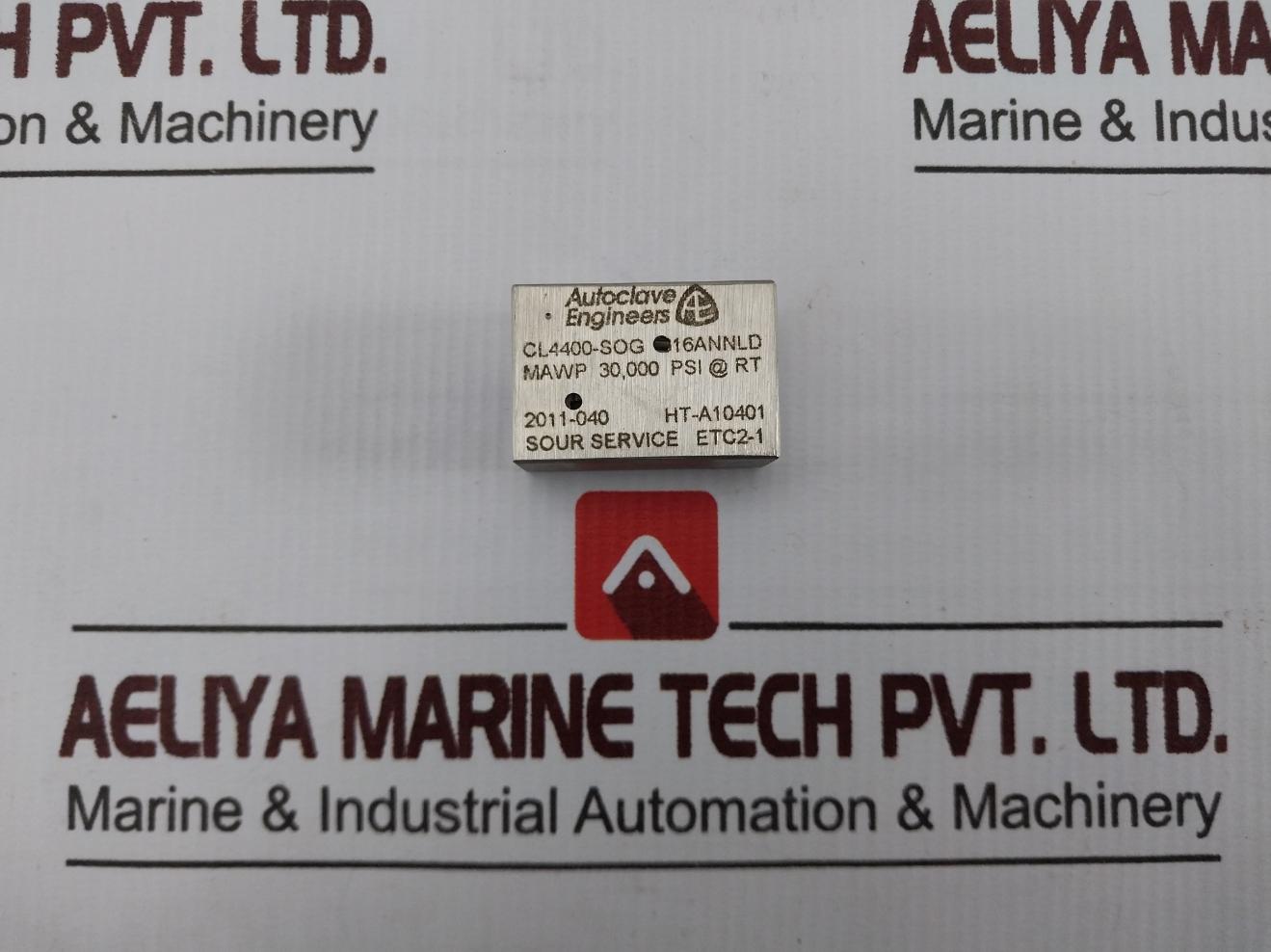 Autoclave Engineers Cl4400-Sogwo Sour Service Cone &amp; Thread Fitting 30,000 Psi