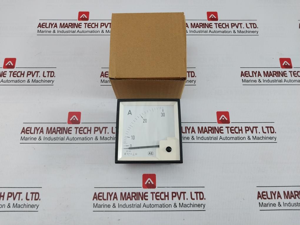 Analog Ammeter 0-30 A By Automatic Electric - 180 Gm