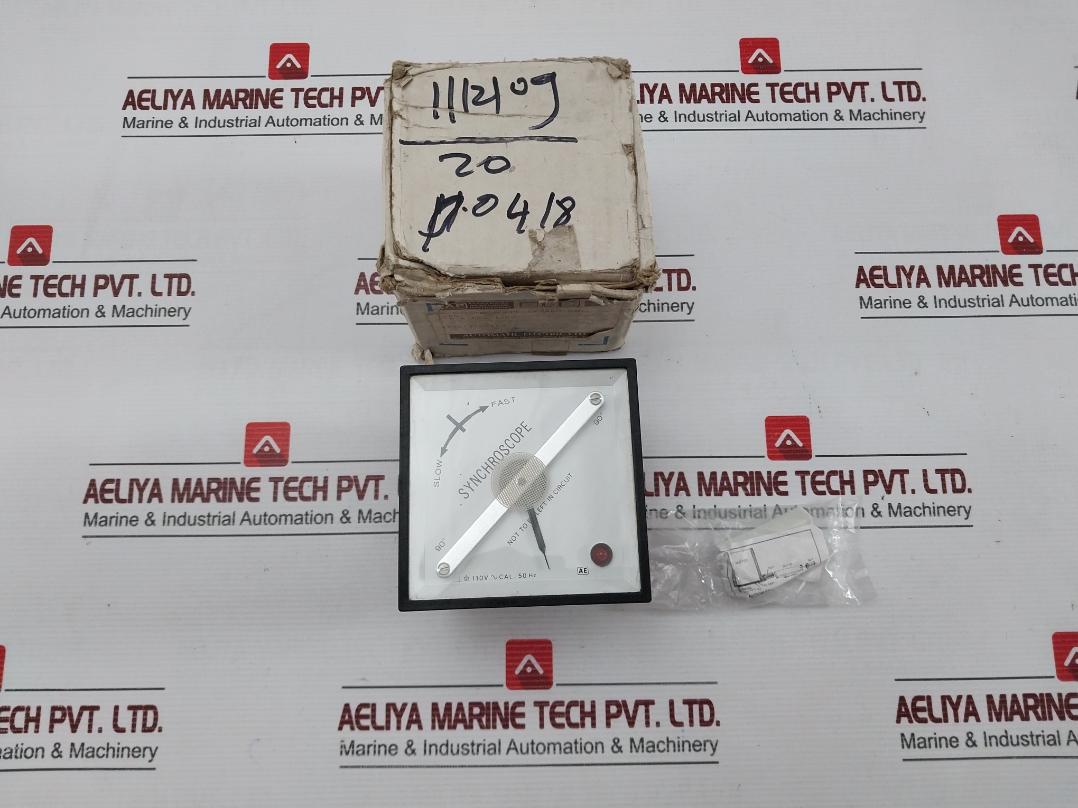Automatic Electric Synchroscope Meter 110v