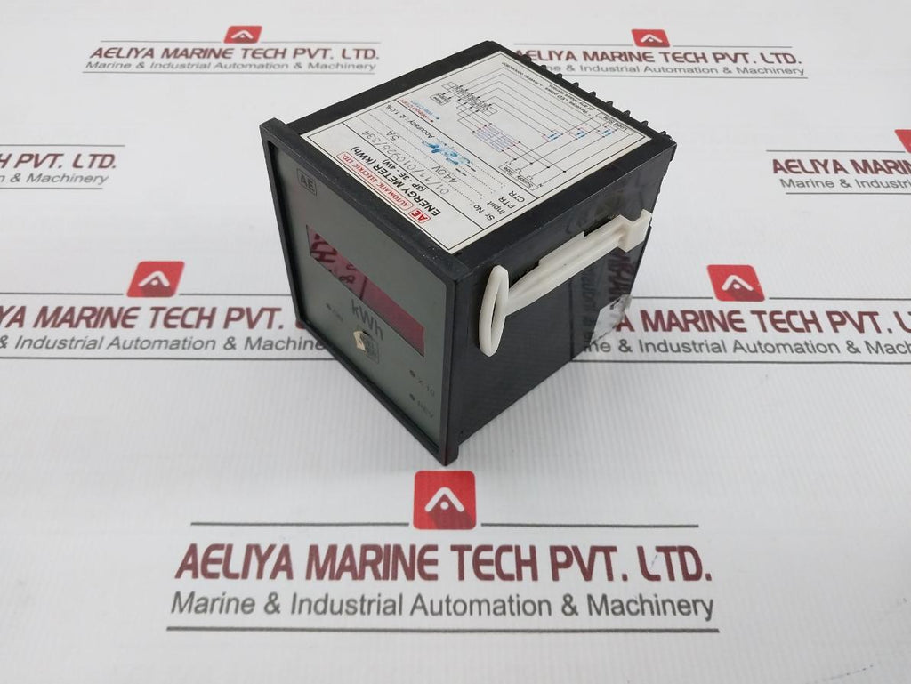 Automatic Electric 3P-3E-4W Energy Meter (Kwh) 440V 5A – Aeliya Marine