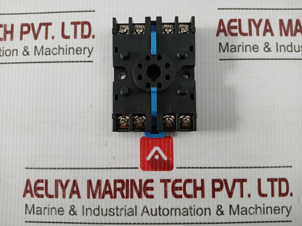 Autonics-250V-7A-8-pin-Round-Relay-Socket-Base-Ps-08-N-Lot-Of-6X-208025-1