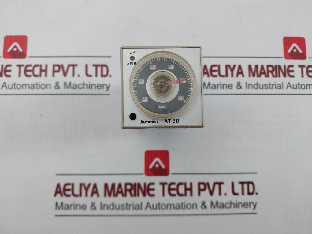 Autonics Analog Timer 250vac 50/60hz 0-15 Sec, At8b