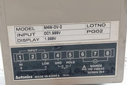 Autonics M4W-dv-2 Dc Volt Meter 50/60Hz 4Va 100-240Vac