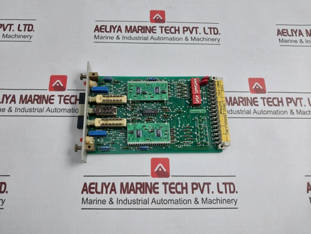 Autronica Kmc-210 Channel Unit Pcb 7252-013.0004 0-10 Bar