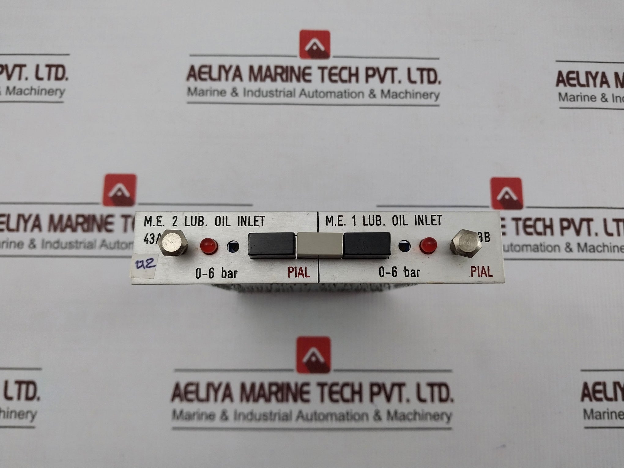 Autronica Kmc-210 Lube Oil Inlet Pcb Card 0-6 Bar 7252-013.0004